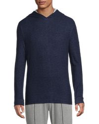 Ted Baker - Ribbed Hoodie - Lyst