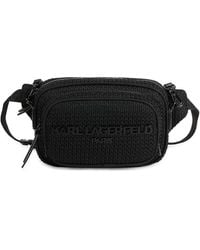 Karl Lagerfeld - Voyage Knit Belt Bag - Lyst
