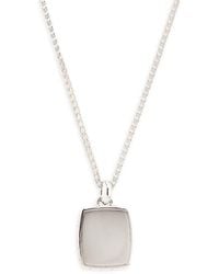John Hardy - Id Sterling Silver Pendant Necklace - Lyst