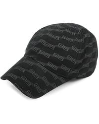 Balenciaga - Signature Monogram Baseball Cap - Lyst