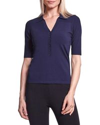 Capsule 121 - Webb Solid Polo Sweater - Lyst