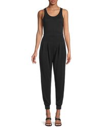 AREA STARS - Cisco Belted Jogger Jumpsuit - Lyst