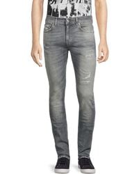 7 For All Mankind - Paxtyn High Rise Skinny Jeans - Lyst