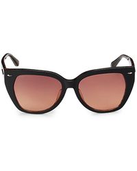 Longines - 55mm Cat Eye Sunglasses - Lyst