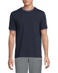 Ben Sherman - Signature Cotton-Blend Ringer T-Shirt - Lyst