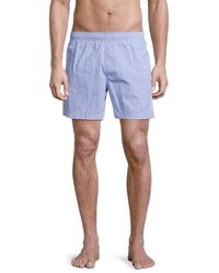 Onia Nylon Crinkle Shorts - Blue