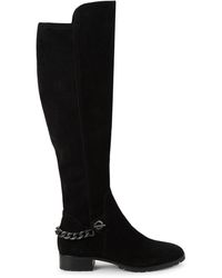 karl lagerfeld thigh high boots