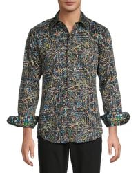 Robert Graham - Muro Abstract Sport Shirt - Lyst