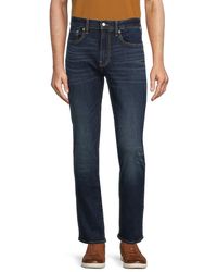 Lucky Brand High Rise Straight Jeans - Blue