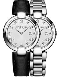 Raymond Weil - Shine Stainless Steel & Diamonds Bracelet Watch - Lyst