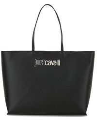 Just Cavalli - Signature Logo Tote - Lyst