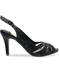 Lady Couture - Adore Embellished Slingback Sandals - Lyst