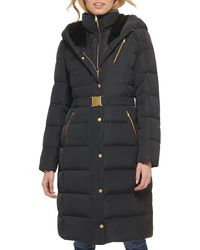 Cole Haan - Signature Faux Fur Lined Down Coat - Lyst