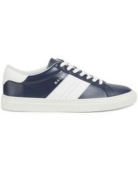 Bally - Logo Leather Low-Top Sneakers - Lyst