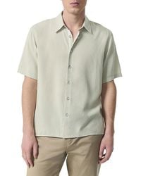 Rag & Bone - Dalton Dobby Short-Sleeve Shirt - Lyst