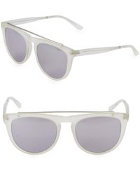 Smoke X Mirrors Road Runner 53mm Browline Sunglasses - Grey
