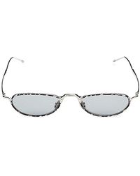 THOM BROWNE TB-713 サングラス グレー ホワイト トムブラウン 売り