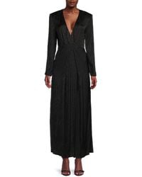 The Kooples - Dot Jacquard Empire Waist Maxi Dress - Lyst