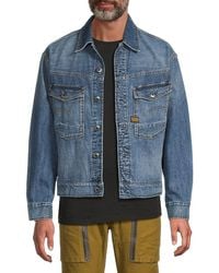 G-Star - Utilitarian Denim Jacket - Lyst
