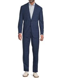 Hart Schaffner Marx - Plaid Two-Button Chicago-Fit Suit - Lyst