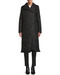 Karl Lagerfeld - Quilted Longline Jacket - Lyst