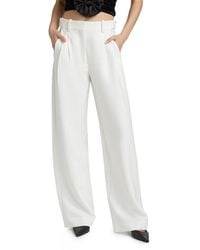 Ronny Kobo - Ethan High-Rise Wide-Leg Pants - Lyst