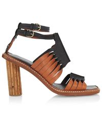Ulla Johnson - Madeira Twisted Leather Sandals - Lyst