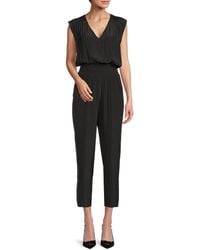 Ramy Brook - Weston Smocked Waist Cropped Jumpsuit - Lyst