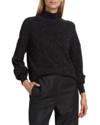 Theory - Karenia Speckled Wool & Cashmere Sweater - Lyst