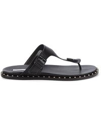 saks flat sandals