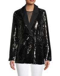 sequin blazer jacket