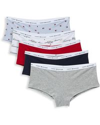 Tommy Hilfiger - 5-pack Logo Band Bikini Panties - Lyst