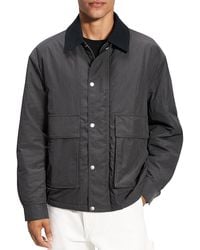 Theory - Drop Shoulder Utility Jacket - Lyst