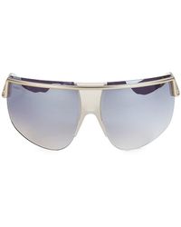 Max Mara - 70mm Shield Sunglasses - Lyst