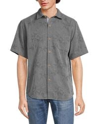 Tommy Bahama - 'Coconut Point Palm Print Shirt - Lyst