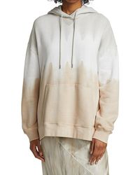 ATM French Terry Tie Dye Oversized Hoodie - Multicolour
