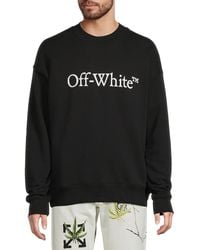 Off-White c/o Virgil Abloh - Bookish Skate Crewneck Sweatshirt - Lyst