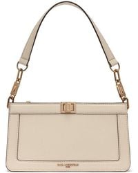 Karl Lagerfeld - Ivette Leather Shoulder Bag - Lyst