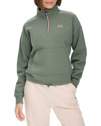 Tommy Hilfiger - Logo Fleece Sweatshirt - Lyst