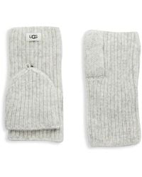 UGG - Flip-Top Fingerless Gloves - Lyst