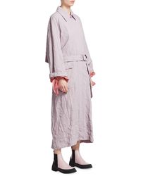 3.1 Phillip Lim Oversized Trench Coat - Purple