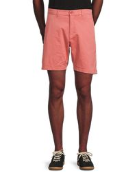 Saks Fifth Avenue - Flat Front Chino Shorts - Lyst