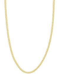 Saks Fifth Avenue 14k Yellow Gold Box Chain Necklace - Metallic