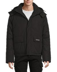 Off-White c/o Virgil Abloh - Detachable Hood Puffer Jacket - Lyst