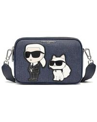 Karl Lagerfeld - Maybelle Karl & Choupette Crossbody Bag - Lyst