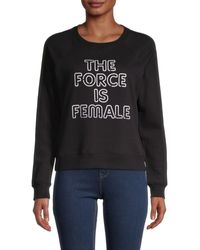 the force is female nike sweatshirt