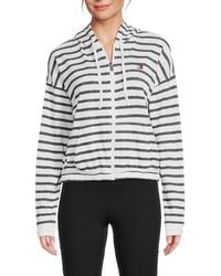 Tommy Hilfiger - Stripe Zip Hoodie - Lyst