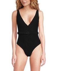 Onia - Michelle Belted One-piece Swimsuit - Lyst