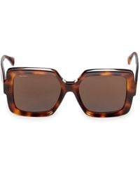 Max Mara - 56Mm Square Sunglasses - Lyst