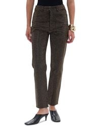 Nocturne - Embellished Mom Fit Pants - Lyst